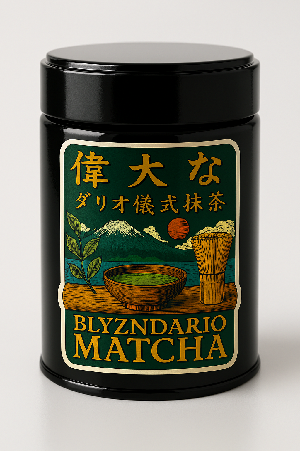Matcha Tin Transparent