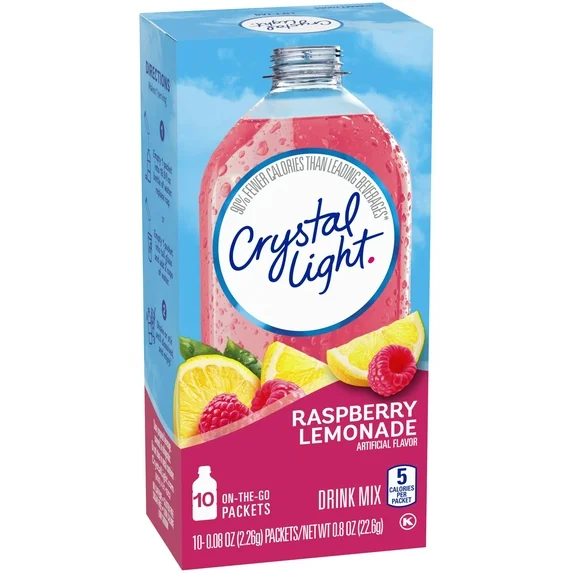 10 on-the-go packets to add to your water bottle